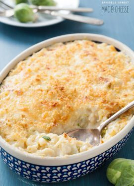 Brussels Sprout Mac 'n Cheese
