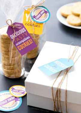 Cookie Swap Printable Tags and Stickers