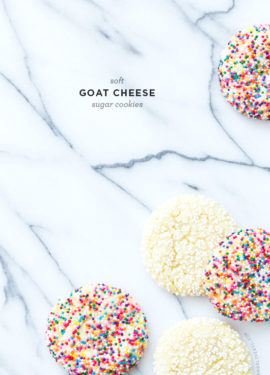 Goat Cheese Sugar Cookies