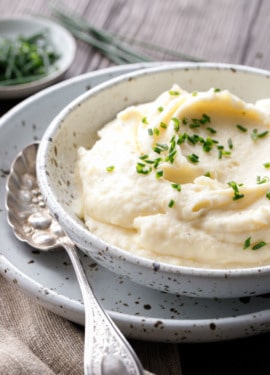 Crème Fraîche Mashed Potato Recipe for Thanksgiving