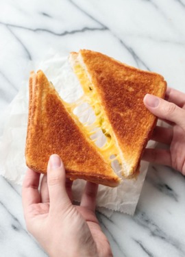 How to make the perfect grilled cheese sandwich!